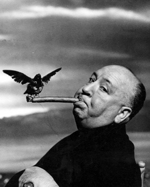Alfred&rsquo;o Hitchcock&rsquo;o portretas, Philippe Halsman, 1962 m.