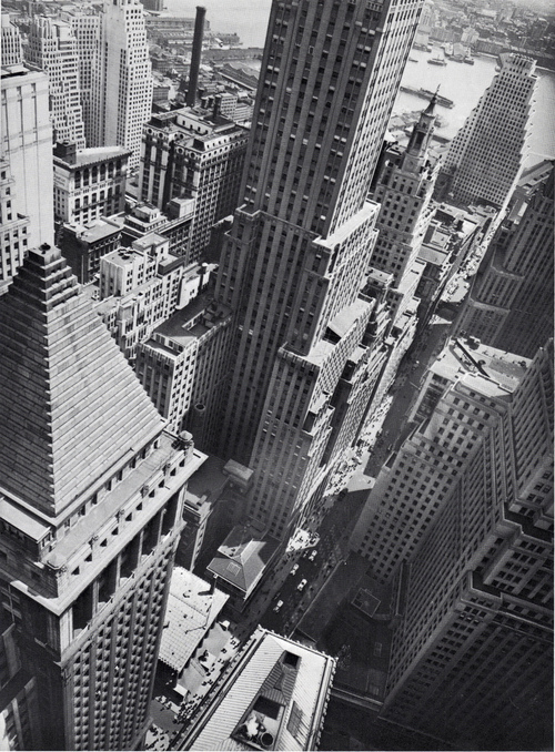 Žemutinis Manhatan&rsquo;as, 1938, Berenice Abbott